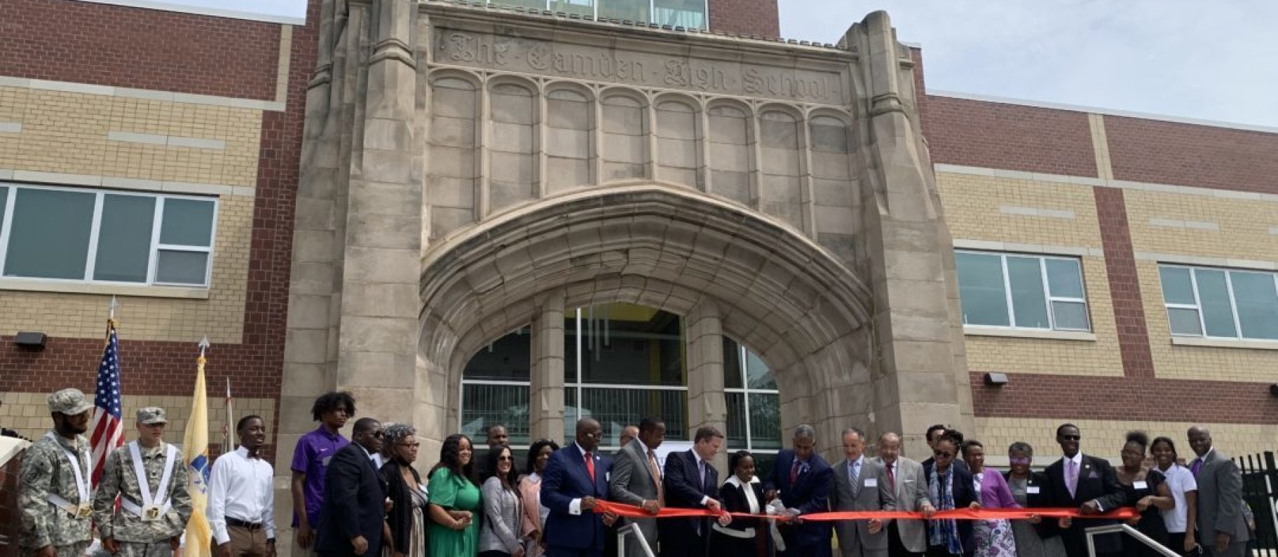 ‘Castle on the Hill’ Makes its Debut – Ribbon Cutting of Camden’s New $133M High School Image