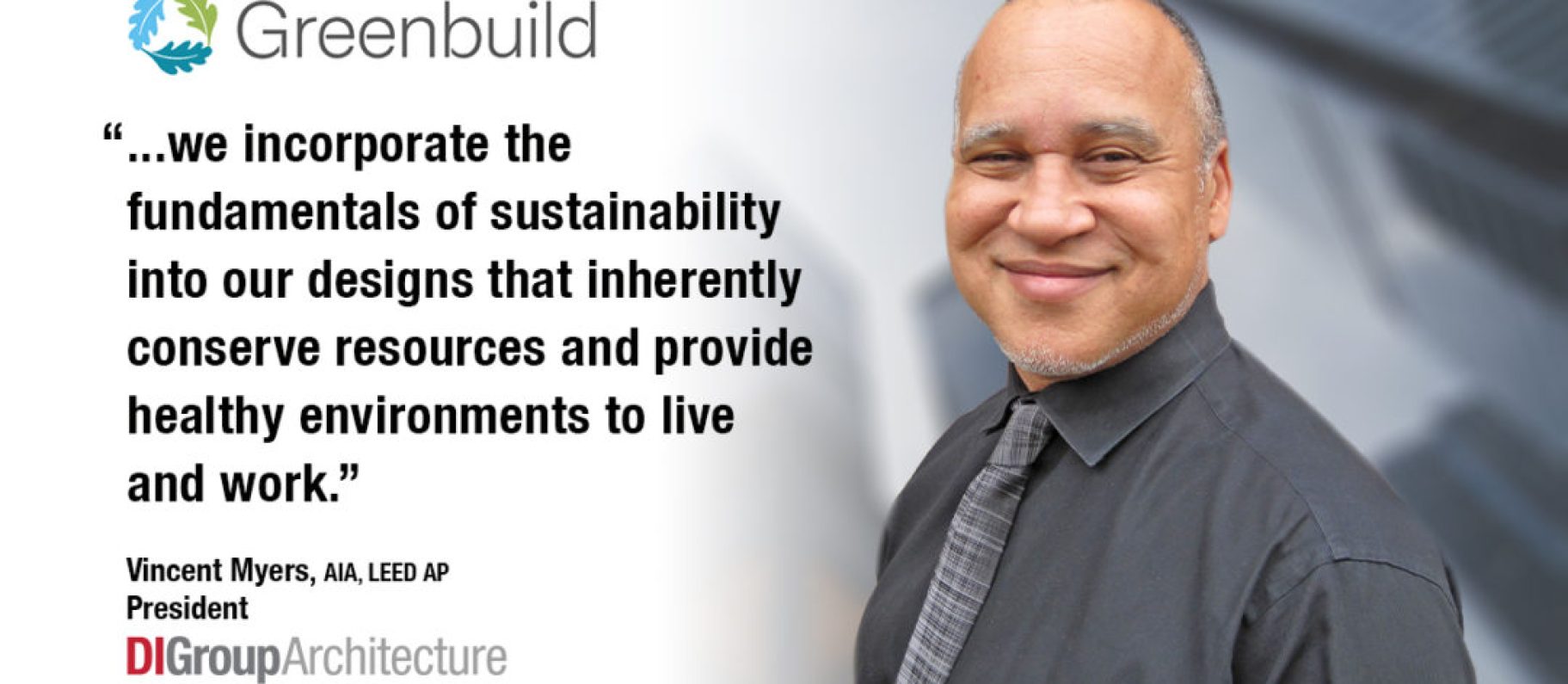 Vincent Myers – DIG President, Gives Insight on Sustainable Development Image