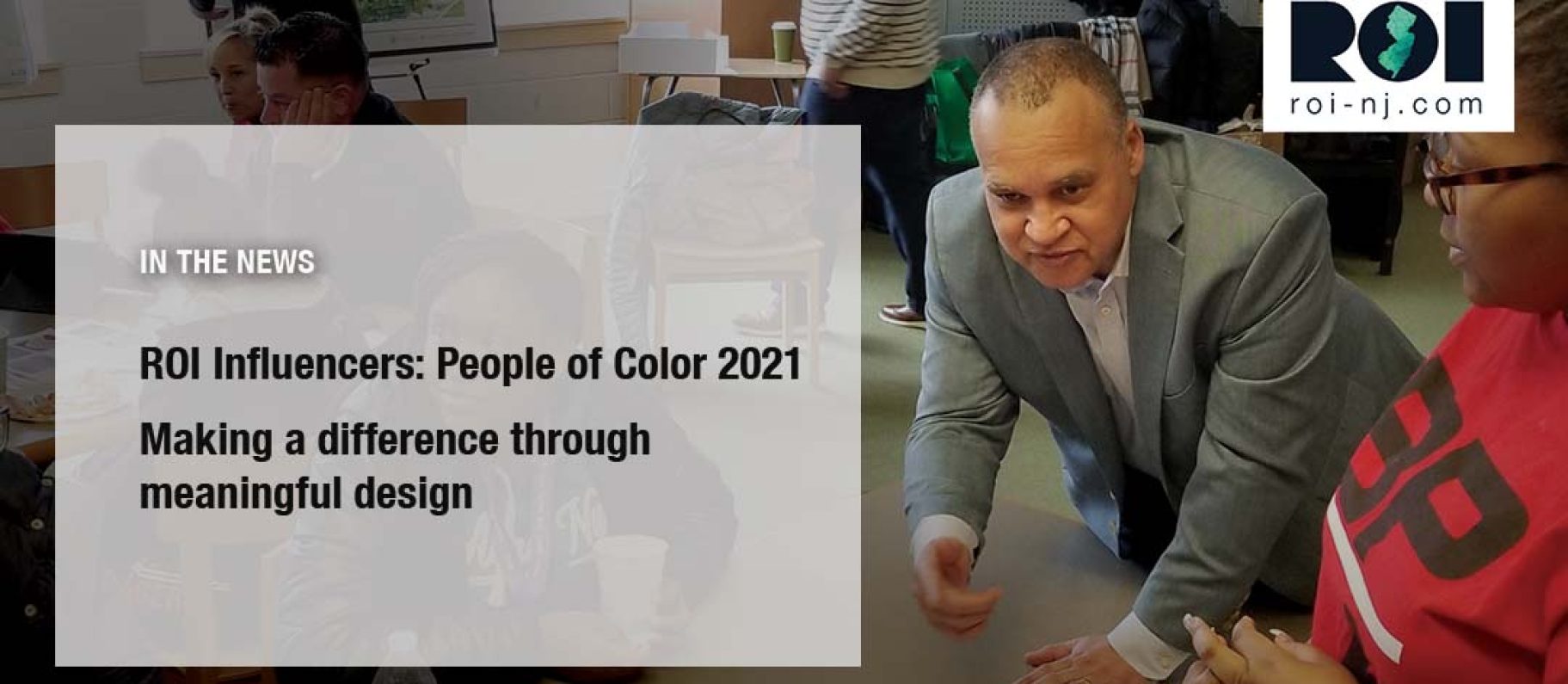 ROI-NJ Selects DIG President, Vince Myers, as a 2021 Influencer Image