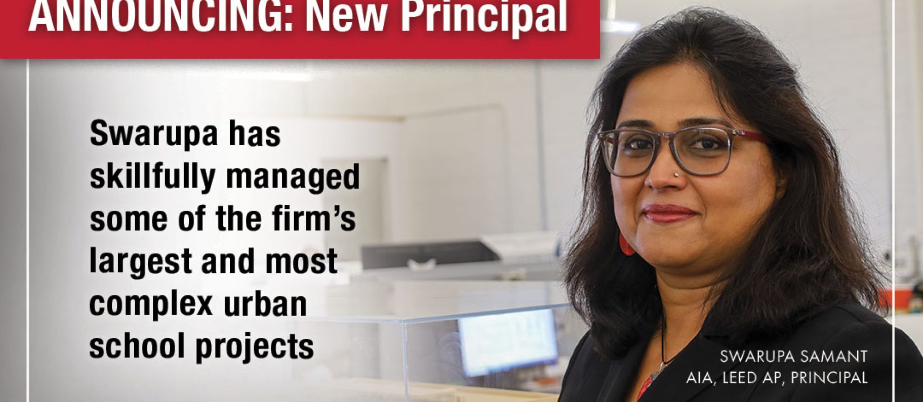 First Minority Woman Promoted to Principal Image