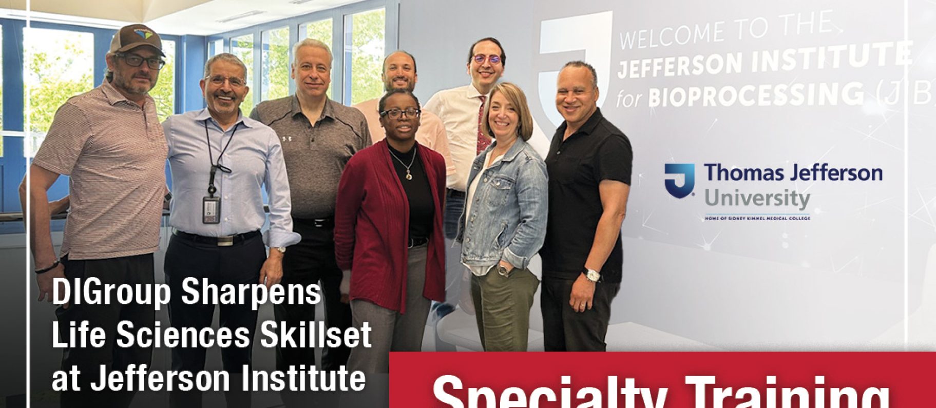 DIG Leaders Enhance Life Sciences Expertise with JIB Training Image