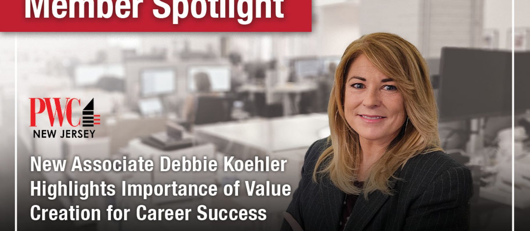 DIG’s Debbie Koehler Highlights AEC Industry Success in PWC-NJ’s Member Spotlight Image