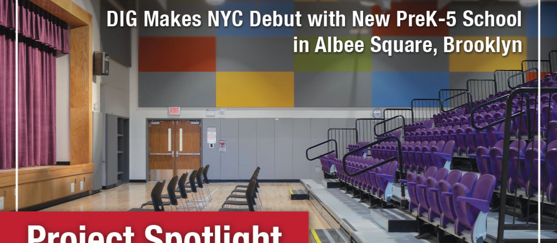 DIG makes NYC Debut with Completion of New PreK-5 School in Albee Square Image