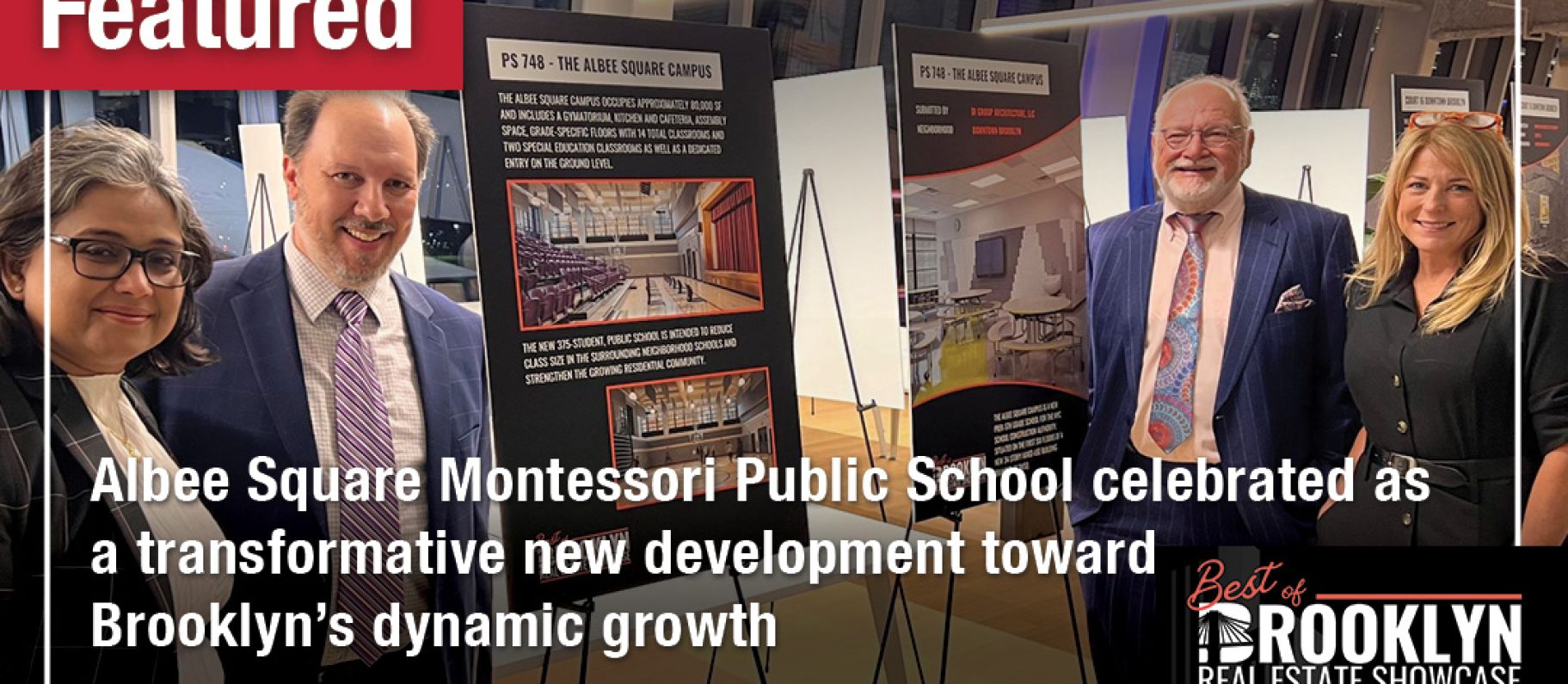 DIG-Designed Albee Square Montessori Public School Selected for the 2024 Best of Brooklyn Real Estate Showcase Image