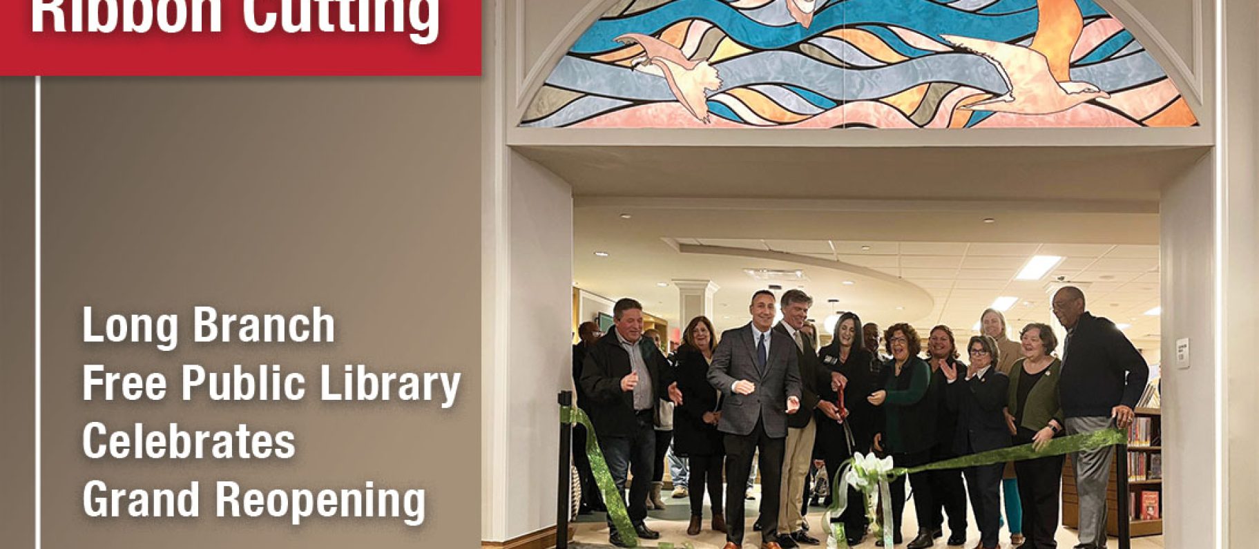 Long Branch Free Public Library Celebrates Grand Reopening Following Multi-Million-Dollar Transformation Image