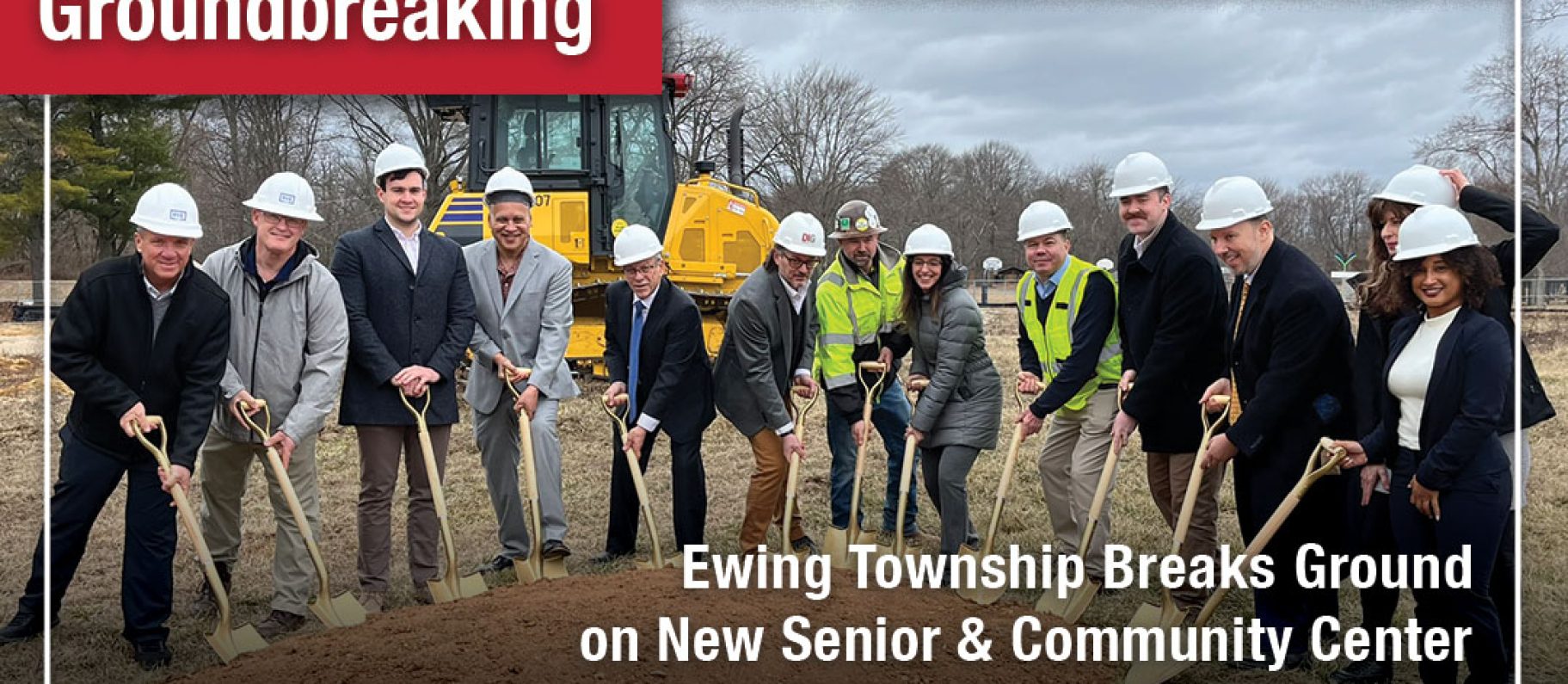 Ewing Township Breaks Ground on New Senior & Community Center Image