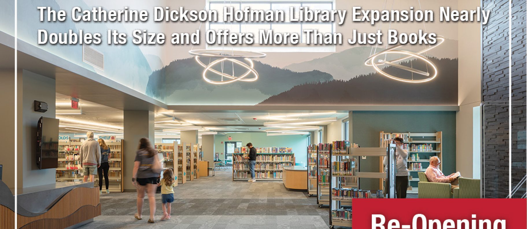 Newly Renovated and Expanded Warren County Library Branch features DIG-Designed Physical-Space Experiences Image