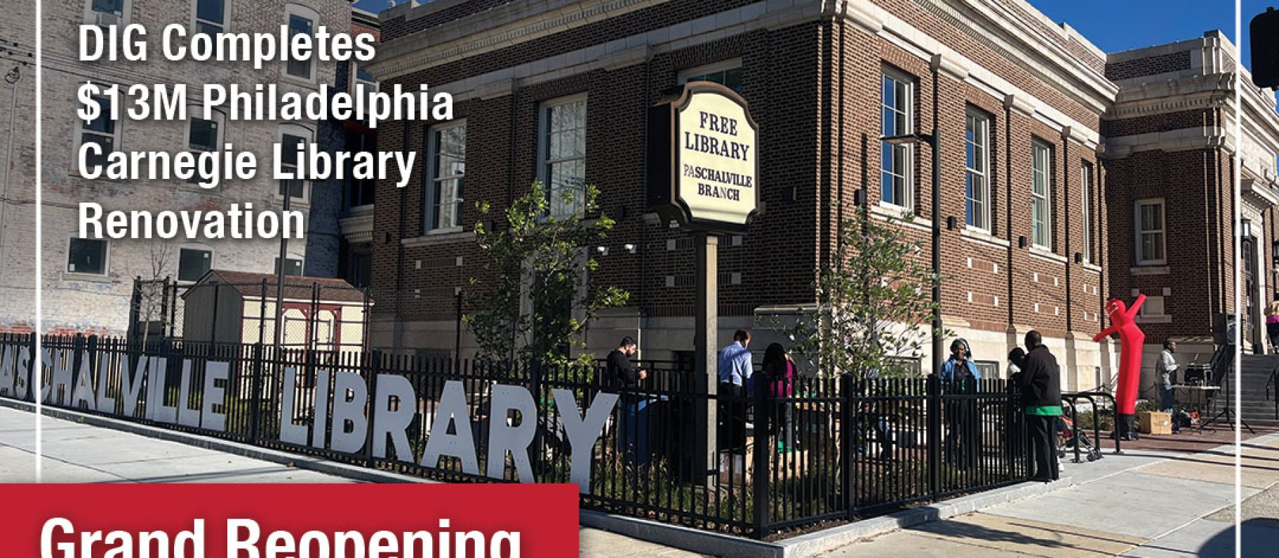 DIG Completes $13M Philadelphia Carnegie Library Renovation Image