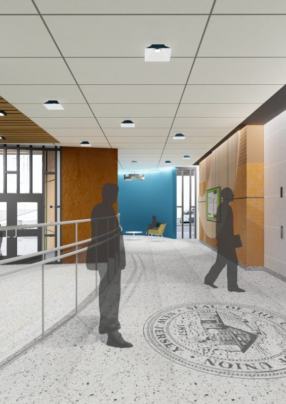 Administration Building Elevator Lobby