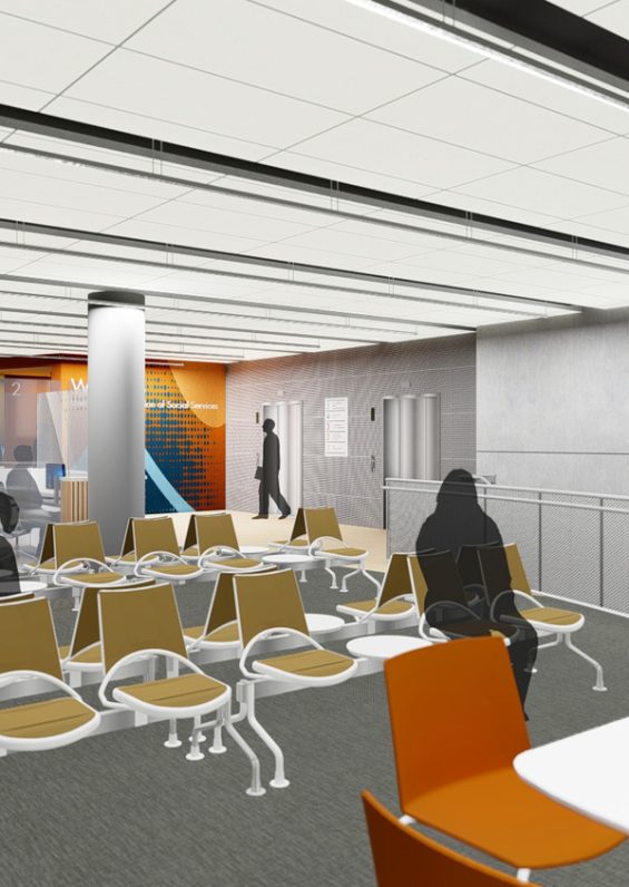 Social Services Waiting Area