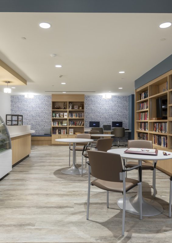 New cafe/reading room