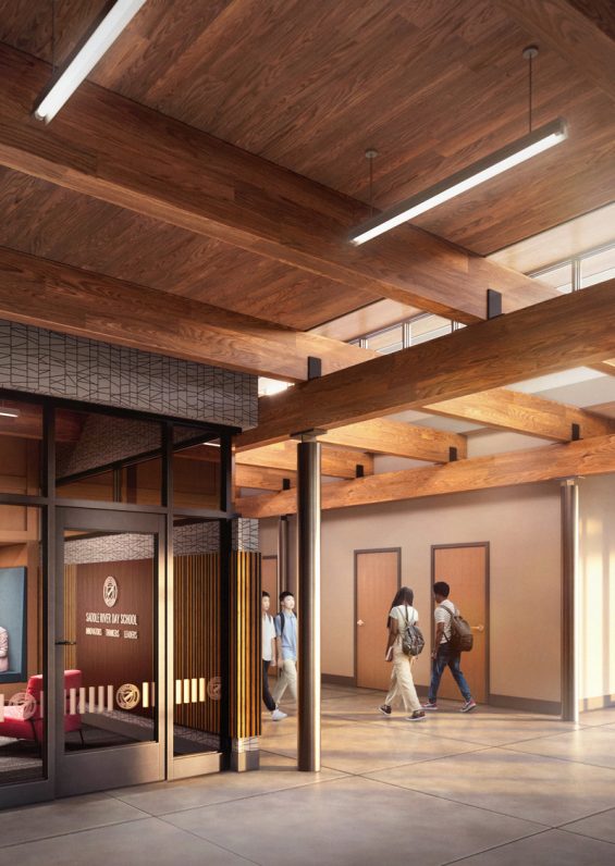 Lobby and Admissions Offices