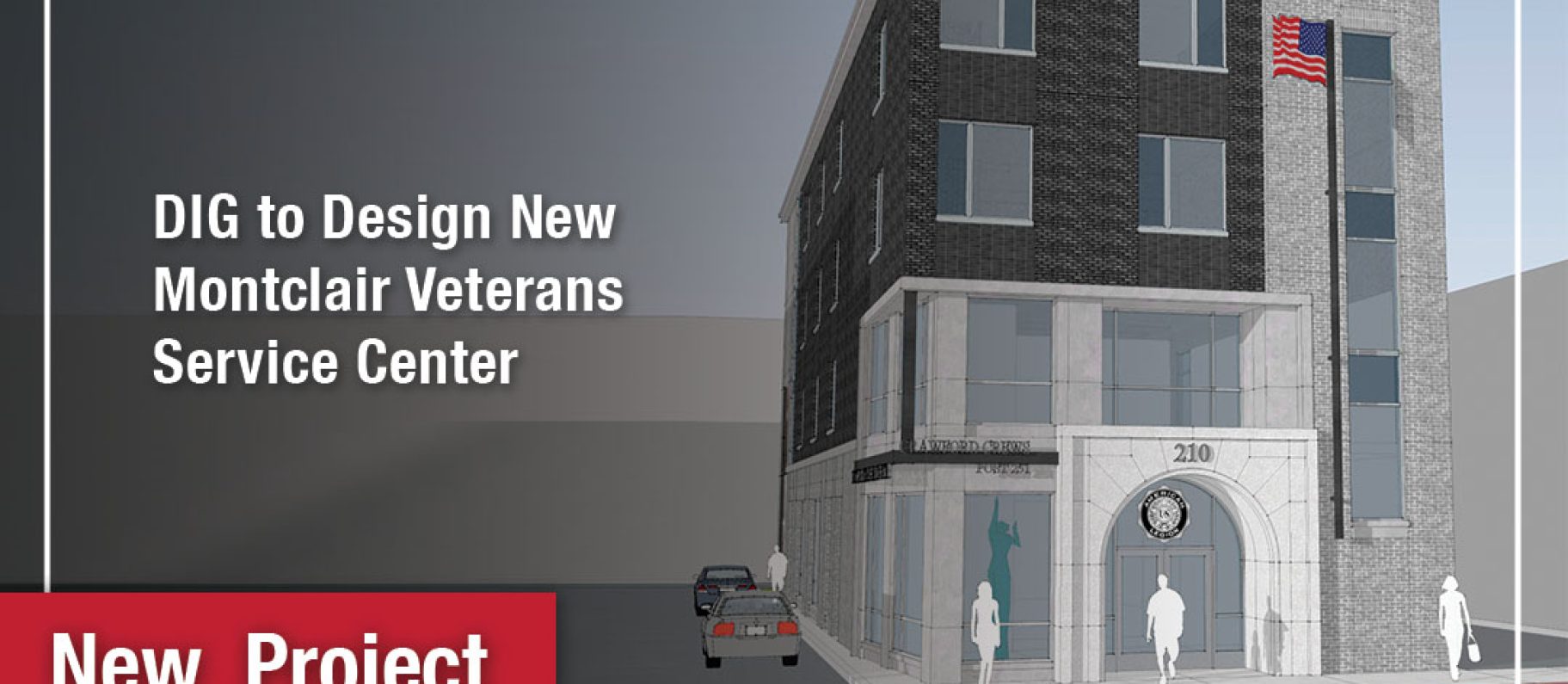 DIGroup Architecture to Design New Montclair Veterans Service Center Image